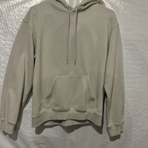 Men’s H &M light taupe hooded sweatshirt